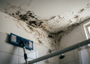 Como tirar mofo do teto sem escada e sem gastar muito dinheiro