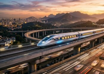 O trem-bala mais rápido da América Latina promete atingir 350 km/h e já desperta orgulho nacional