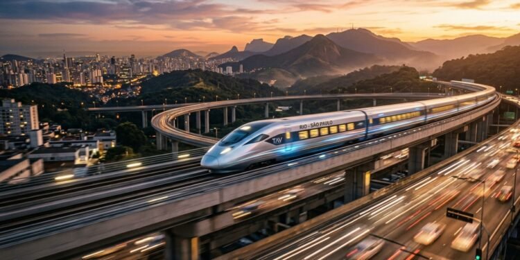 O trem-bala mais rápido da América Latina promete atingir 350 km/h e já desperta orgulho nacional