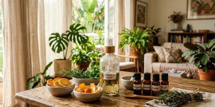 Como preparar um perfume caseiro para que sua casa esteja sempre com um cheiro fresco