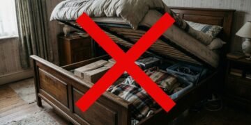Adeus aos baús tradicionais, a tendência de base de suporte para camas funcionais