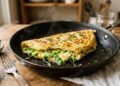 Eu testei esta omelete de ervilha sem expectativas e agora preparo toda semana no jantar