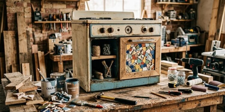 Não jogue fora o forno velho, como transformar ele em algo útil