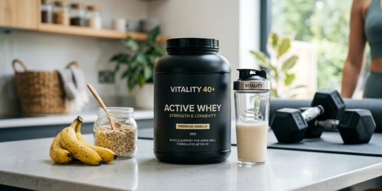 O que o whey protein faz no corpo após os 40 anos e como ele combate a sarcopenia