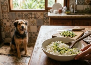 A mistura que os veterinários estão recomendando na dieta canina