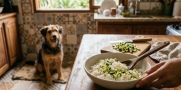 A mistura que os veterinários estão recomendando na dieta canina