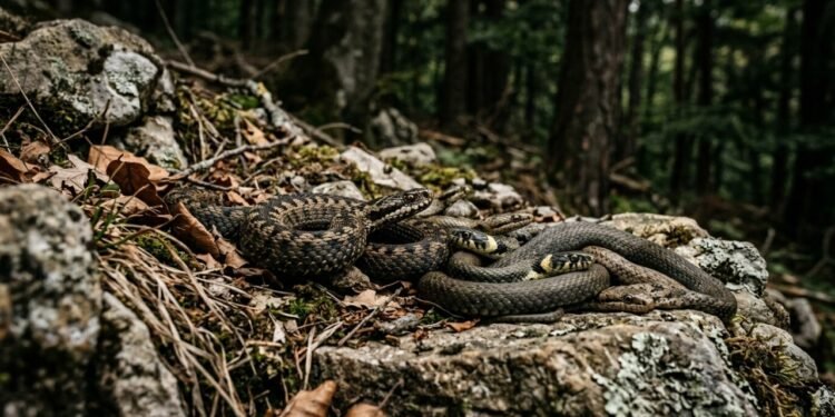 A maneira mais importante de distinguir cobras venenosas de não venenosas é pelas suas pupilas