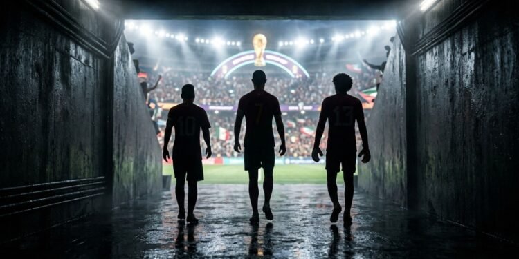 Os três jogadores de futebol que disputarão sua sexta Copa do Mundo e quebrarão um recorde histórico
