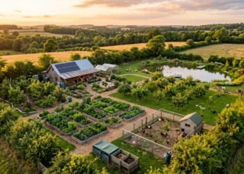 Como organizar 1 acre para produzir comida o ano inteiro com planejamento inteligente