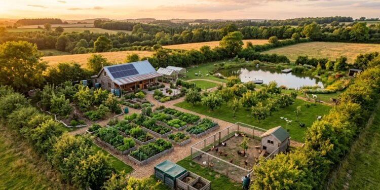 Como organizar 1 acre para produzir comida o ano inteiro com planejamento inteligente
