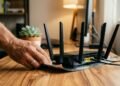 Colocar papel alumínio embaixo do roteador Wi-Fi: o que isso faz e quando é uma boa ideia