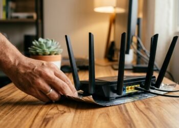 Colocar papel alumínio embaixo do roteador Wi-Fi: o que isso faz e quando é uma boa ideia