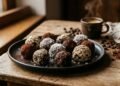 A receita fácil de trufas sem forno que mistura café, cacau e aveia está fazendo sucesso