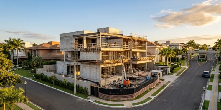 A construção em condomínios fechados continua em níveis recordes: quanto custa construir uma casa de alto padrão agora em maio de 2026