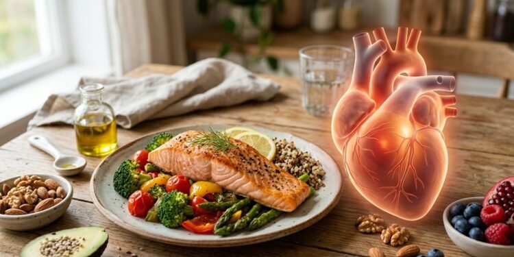 Como manter o coração saudável com alimentação balanceada e hábitos que previnem doenças
