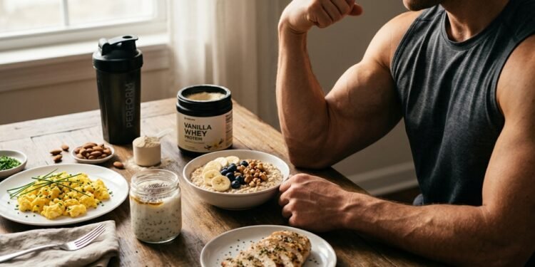 O que comer em jejum para ganhar mais músculos