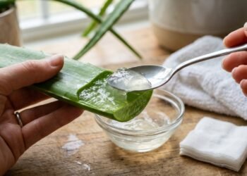 A planta de polpa transparente que muita gente ignora e que pode acelerar a recuperação da pele em casa