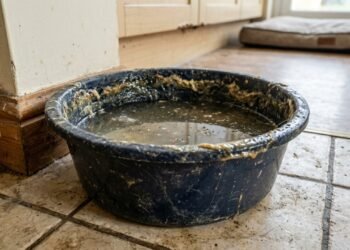 Nem esponja, nem detergente: como limpar a tigela de água do seu cão e evitar bactérias perigosas