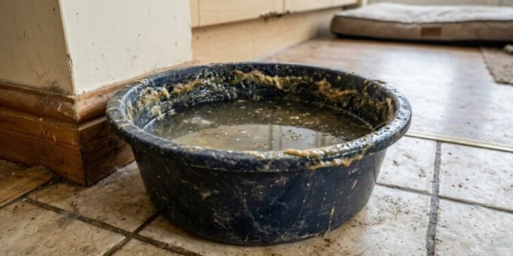 Nem esponja, nem detergente: como limpar a tigela de água do seu cão e evitar bactérias perigosas