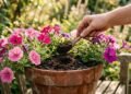 Esses fertilizantes caseiros podem ajudar suas petúnias a florescerem mais e com cores mais intensas