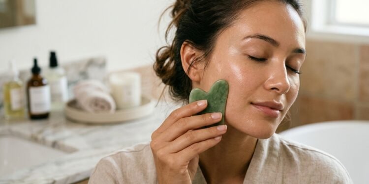 A técnica milenar de massagem facial que pode reduzir inchaço e melhorar o viço da pele