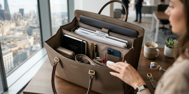 A bolsa de trabalho perfeita para carregar notebook e manter um visual sofisticado e profissional