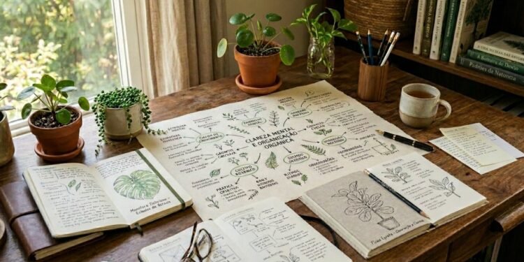 Pensamentos demais ocupando espaço na sua cabeça sem pagar aluguel? Experimente a jardinagem mental