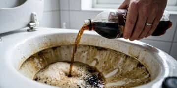 Jogar refrigerante de cola no vaso sanitário: para que serve e quando é recomendado
