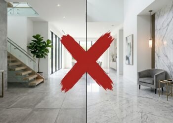 Nem porcelana nem mármore: a tendência que está dominando Buenos Aires e Madri em 2026