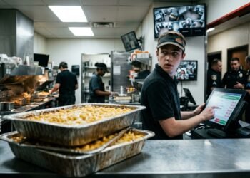 Funcionário de uma rede de fast-food foi preso acusado de roubar 80.000 em um esquema envolvendo macarrão com queijo