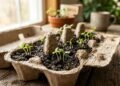 Não jogue fora: você pode ter um tesouro no jardim usando esse material para melhorar a germinação das plantas