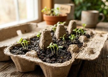Não jogue fora: você pode ter um tesouro no jardim usando esse material para melhorar a germinação das plantas