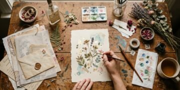 Aprenda a fazer artigos de papelaria caseiros com um pouco de papel de cozinha