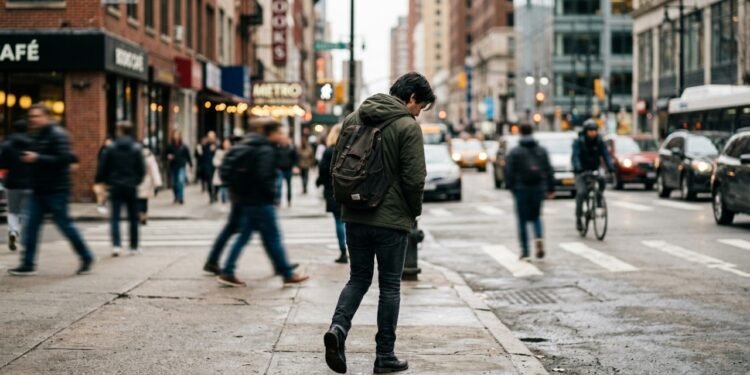 O que significa caminhar olhando para baixo, segundo a psicologia