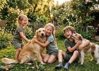 Crescer com animais pode transformar a forma como crianças desenvolvem empatia e inteligência emocional