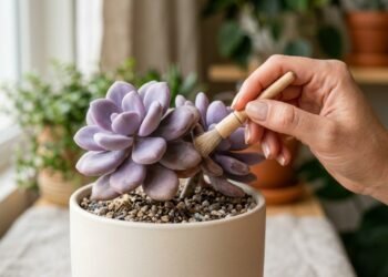 Esta é a suculenta mexicana que parece uma pedra preciosa e encanta colecionadores de plantas
