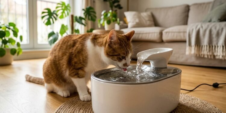 Como estimular o gato a beber mais água e evitar problemas renais crônicos