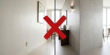 Nem tinta nem cerâmica, o material mais barato e fácil de aplicar na sala que é tendência