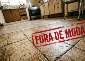 Adeus azulejos na cozinha: a tendência minimalista para renovar o piso em um dia e sem pedreiros