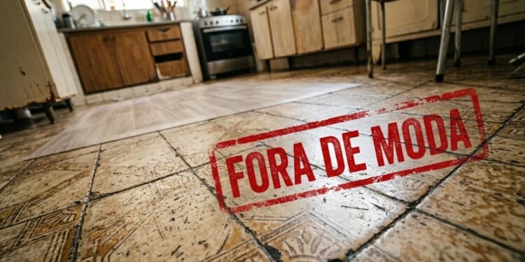 Adeus azulejos na cozinha: a tendência minimalista para renovar o piso em um dia e sem pedreiros