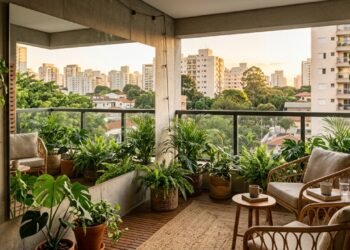 Pendurar um espelho no canto da varanda: para que serve e por que não é apenas um simples item de decoração