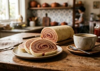 Bolo enrolado? A receita para fazer um doce tradicional simples