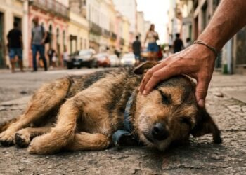 Acariciar cachorros na rua pode dizer muito sobre sua mente e a psicologia explica o motivo