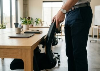 Arrumar a cadeira ao sair pode revelar traços profundos da sua personalidade, segundo a psicologia