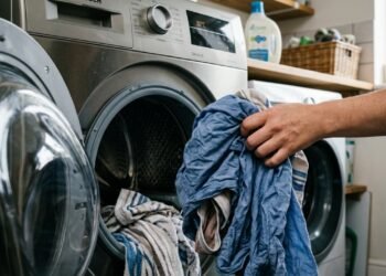 O erro na lava e seca que deixa roupas úmidas, amassadas e com cheiro ruim