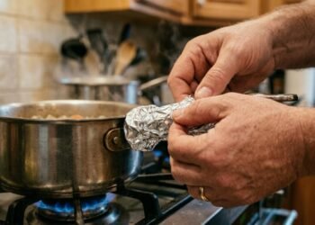 Pouca gente sabe para que serve enrolar papel alumínio no cabo da panela ao cozinhar
