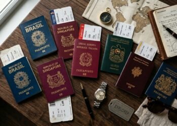 O ranking de passaportes mostra quem pode viajar quase sem barreiras em todo o planeta
