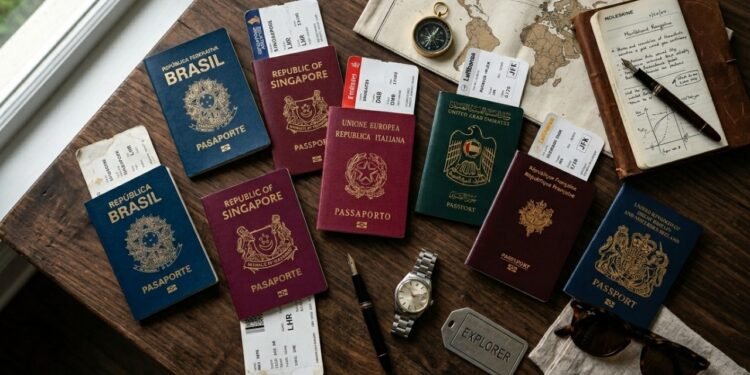 O ranking de passaportes mostra quem pode viajar quase sem barreiras em todo o planeta