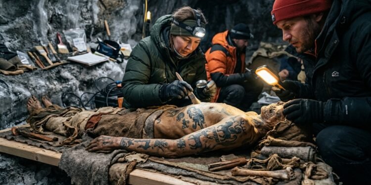O mistério da mulher tatuada preservada no gelo que revela uma civilização muito mais avançada do que se imaginava
