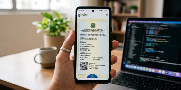 Nova lei garante certidão de nascimento digital gratuita e fixa valor de segunda via